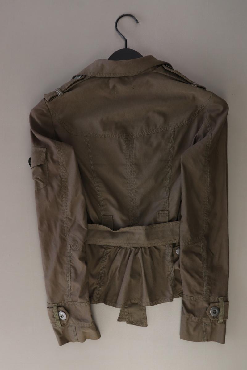 Mexx Übergangsjacke Gr. 34 neuwertig braun aus Polyester