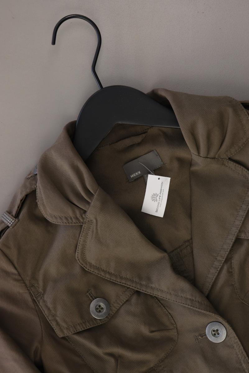 Mexx Übergangsjacke Gr. 34 neuwertig braun aus Polyester