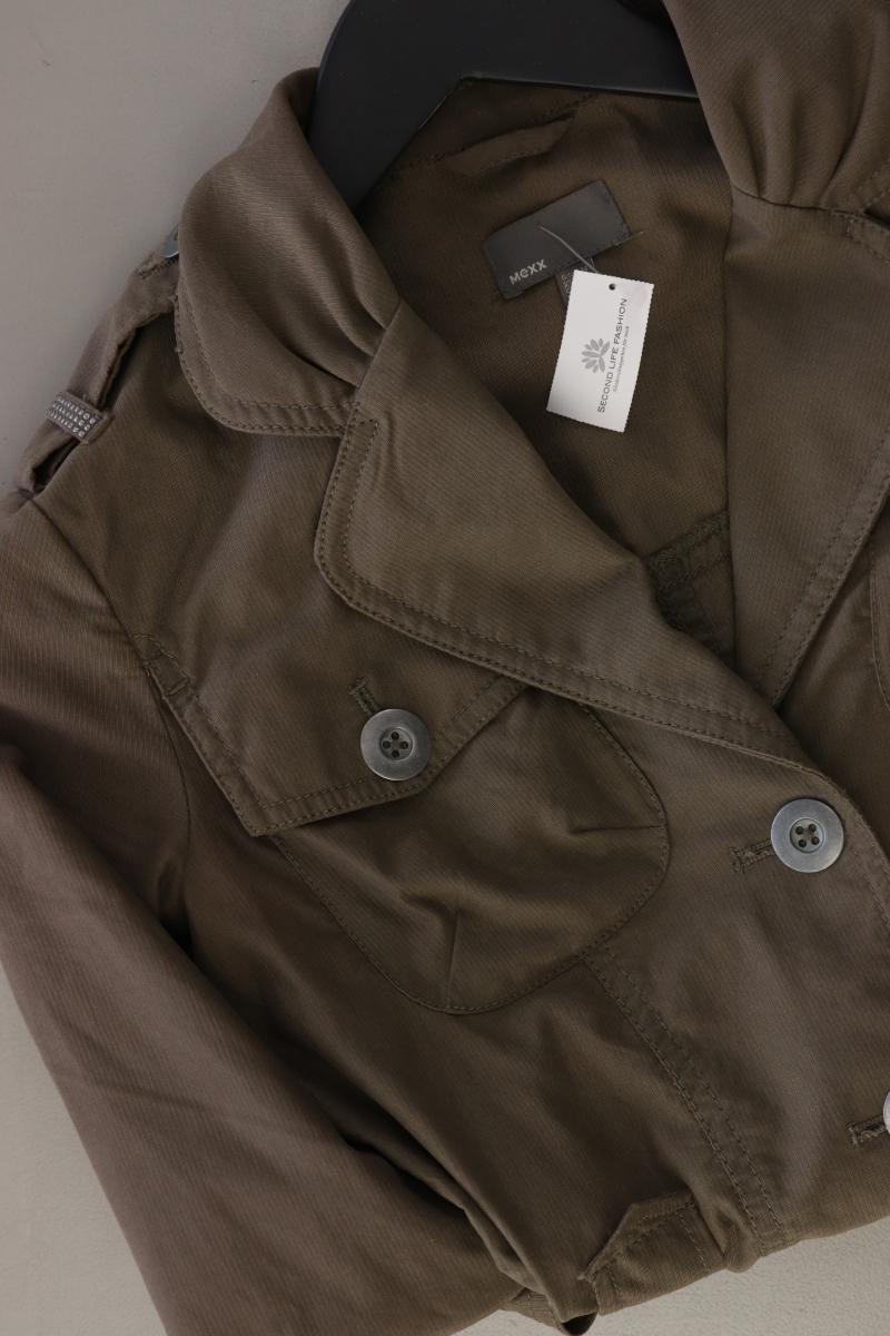Mexx Übergangsjacke Gr. 34 neuwertig braun aus Polyester