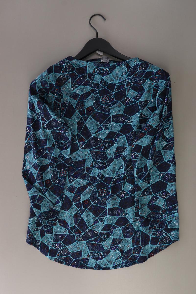 Ambria Bluse Gr. 36 3/4 Ärmel blau aus Polyester