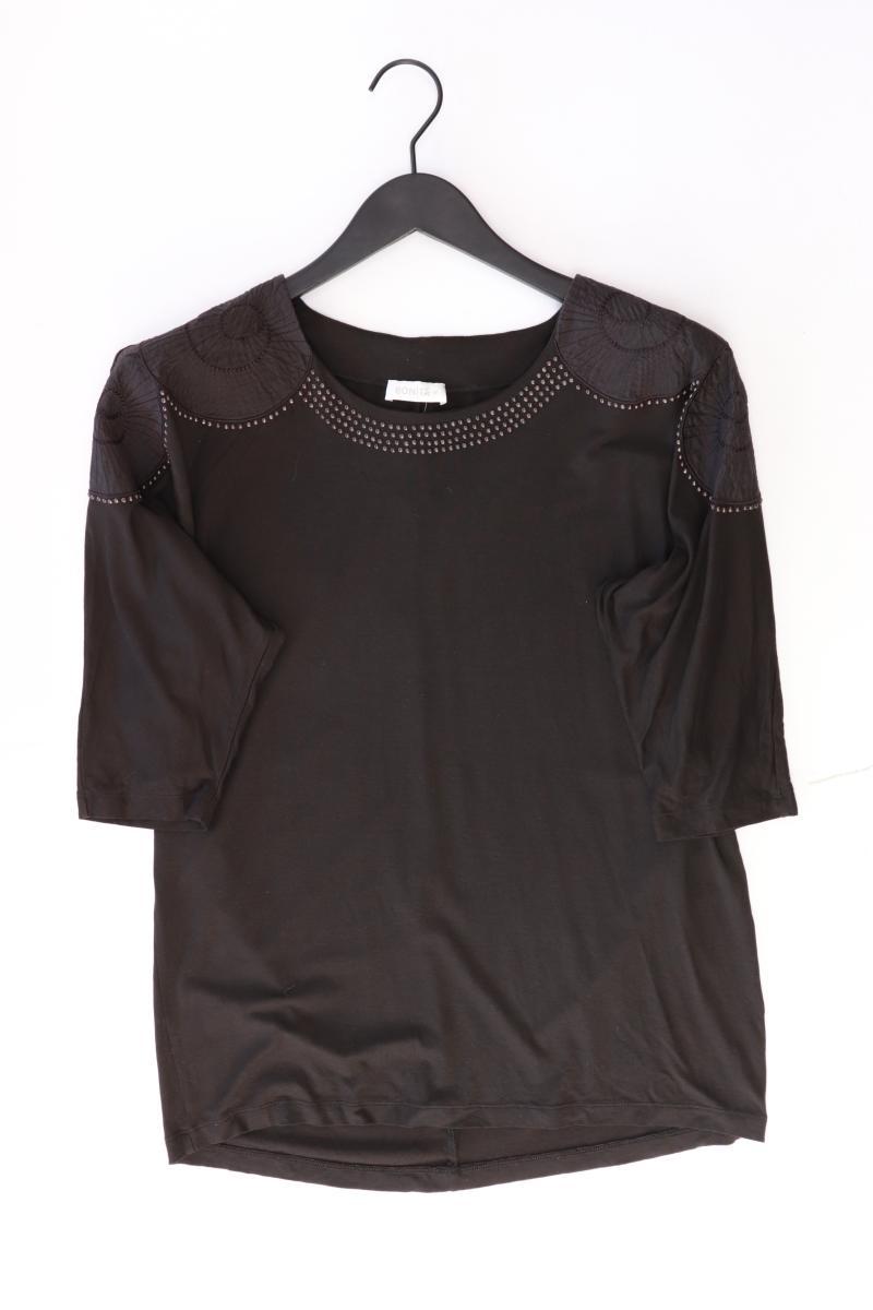 Bonita Oversize-Shirt Gr. M 3/4 Ärmel braun aus Viskose