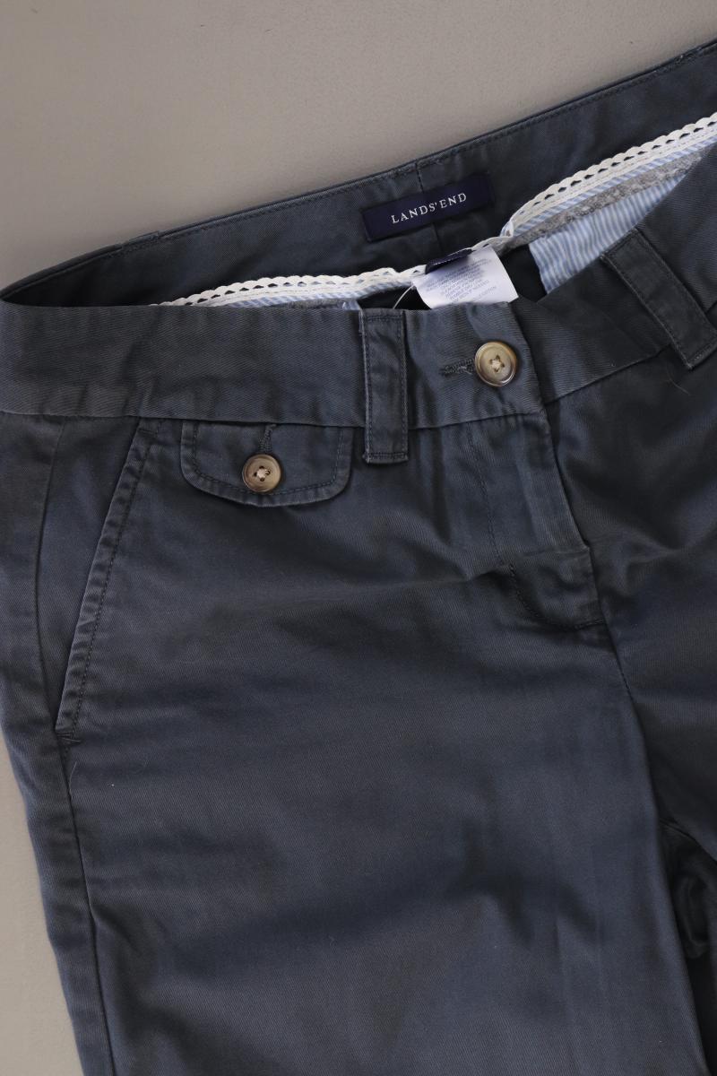 Lands' End 7/8 Hose Gr. US 6 (M) grau aus Baumwolle