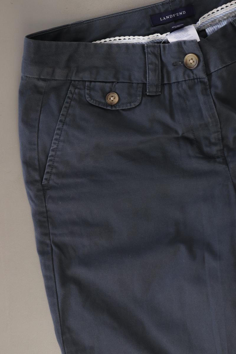 Lands' End 7/8 Hose Gr. US 6 (M) grau aus Baumwolle