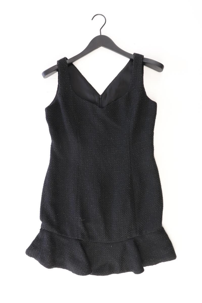 Abendkleid Gr. L Träger mit Glitzer Vintage schwarz