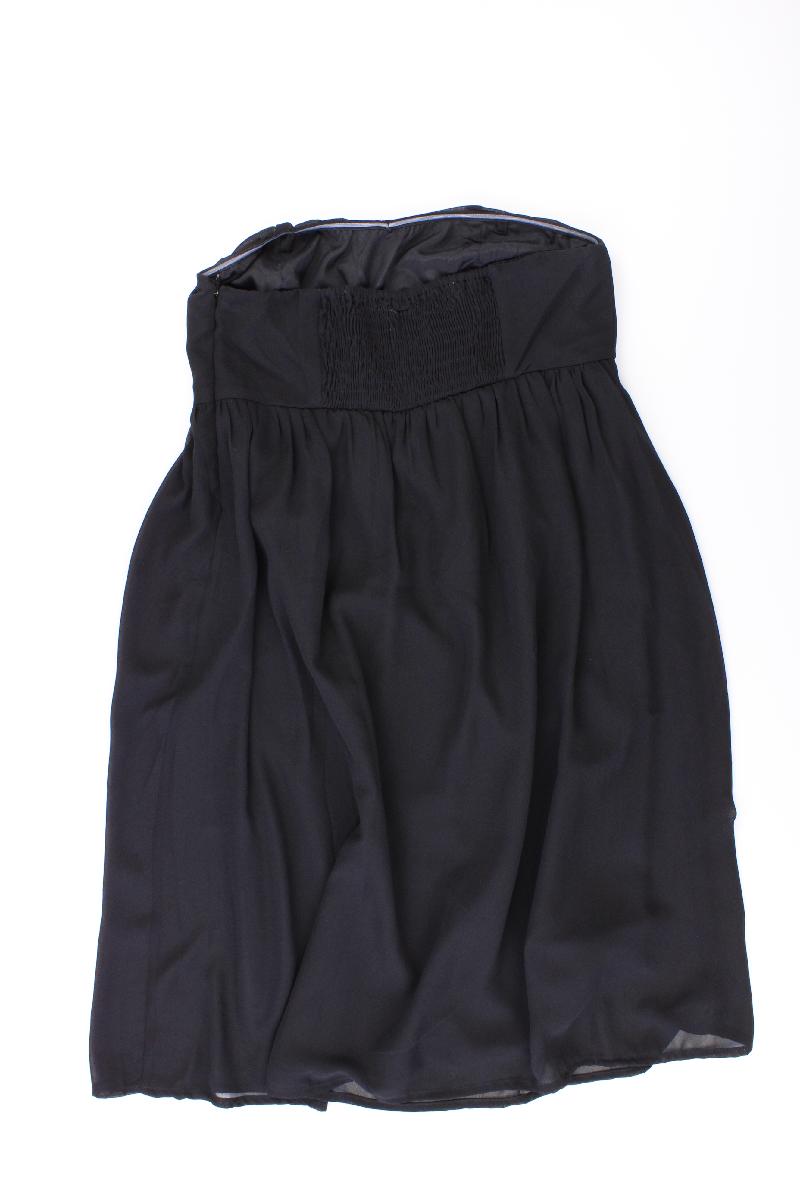 Vila Bandeaukleid Gr. M Ärmellos schwarz aus Polyester