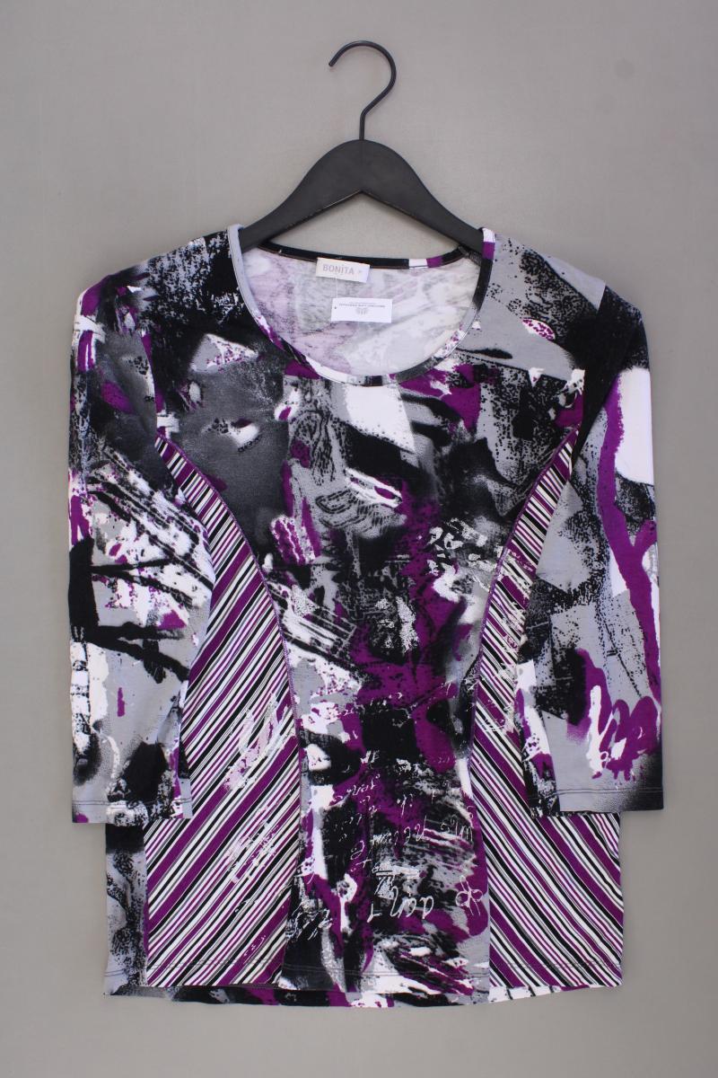 Bonita Printshirt Gr. M 3/4 Ärmel lila aus Viskose