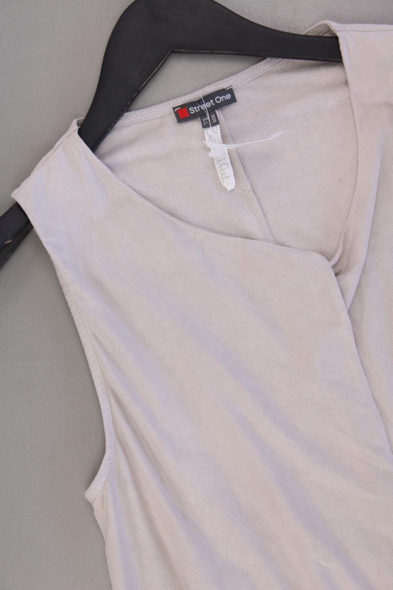 Street One Regular Weste Gr. 36 creme aus Polyester