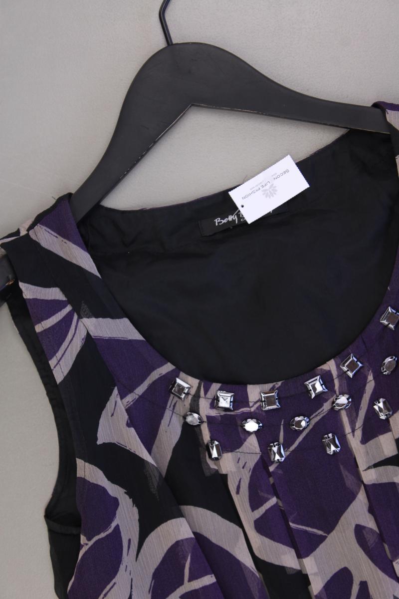 Betty Barclay Ärmellose Bluse Gr. 36 lila aus Acetat