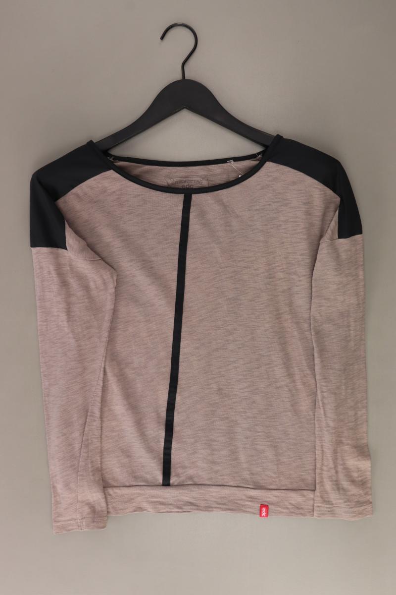 edc by Esprit Longsleeve-Shirt Gr. XS Langarm braun aus Baumwolle