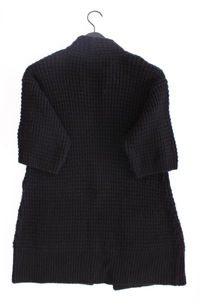 Street One Strickjacke Gr. 38 neu mit Etikett 3/4 Ärmel schwarz aus Polyacryl