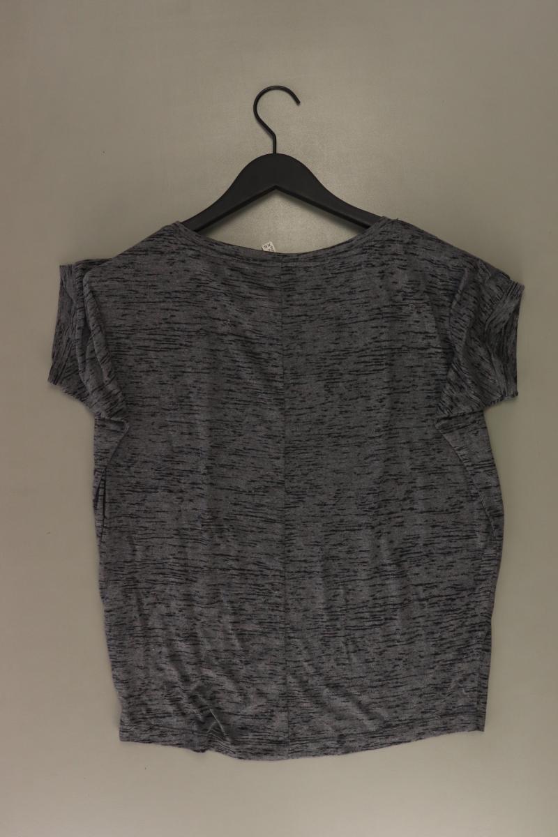 edc by Esprit T-Shirt Gr. XS Kurzarm grau aus Polyester