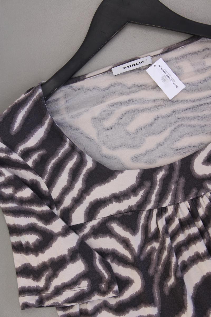 Public Kurzarmkleid Gr. 38 braun aus Viskose