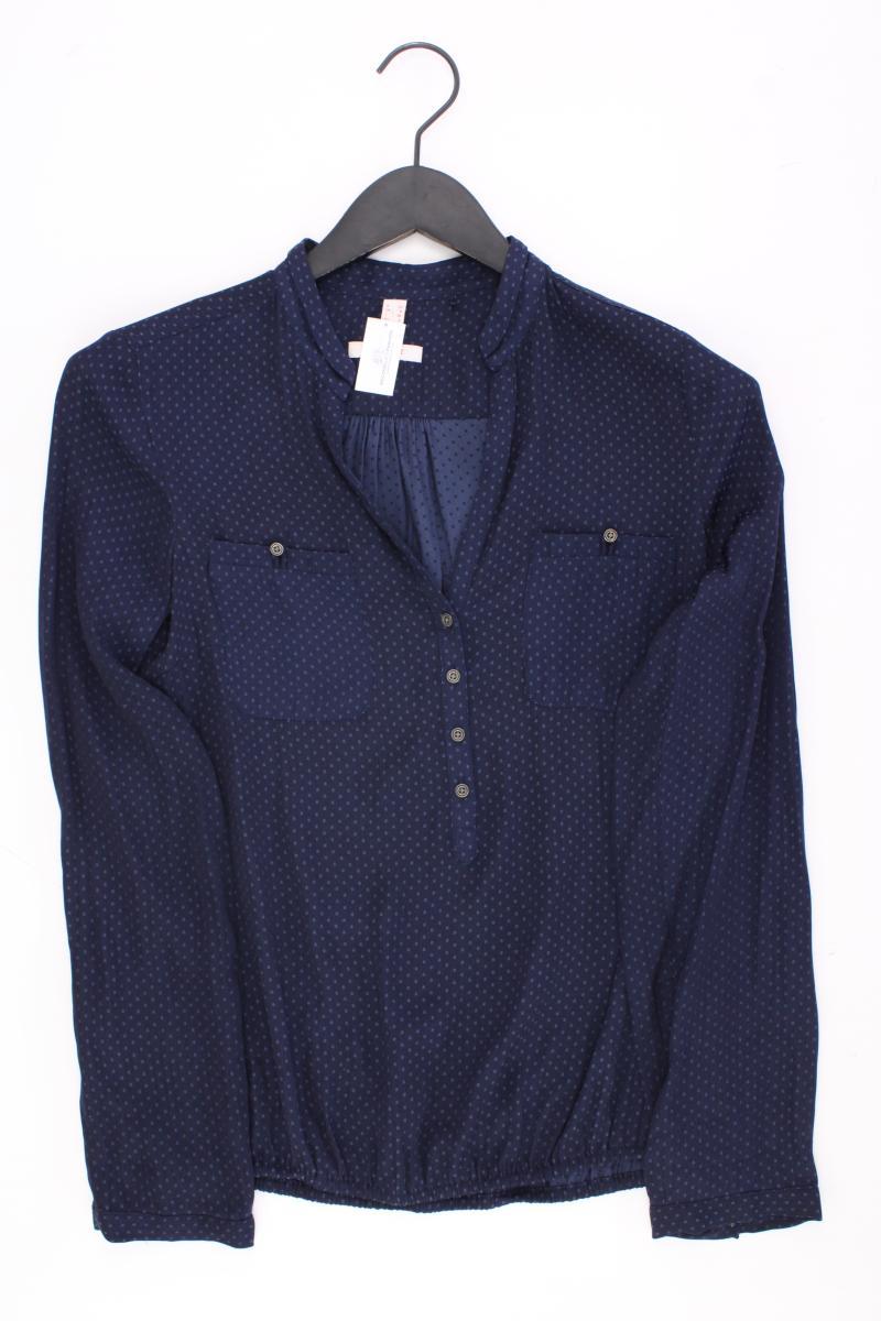 Esprit Langarmbluse Gr. 34 blau