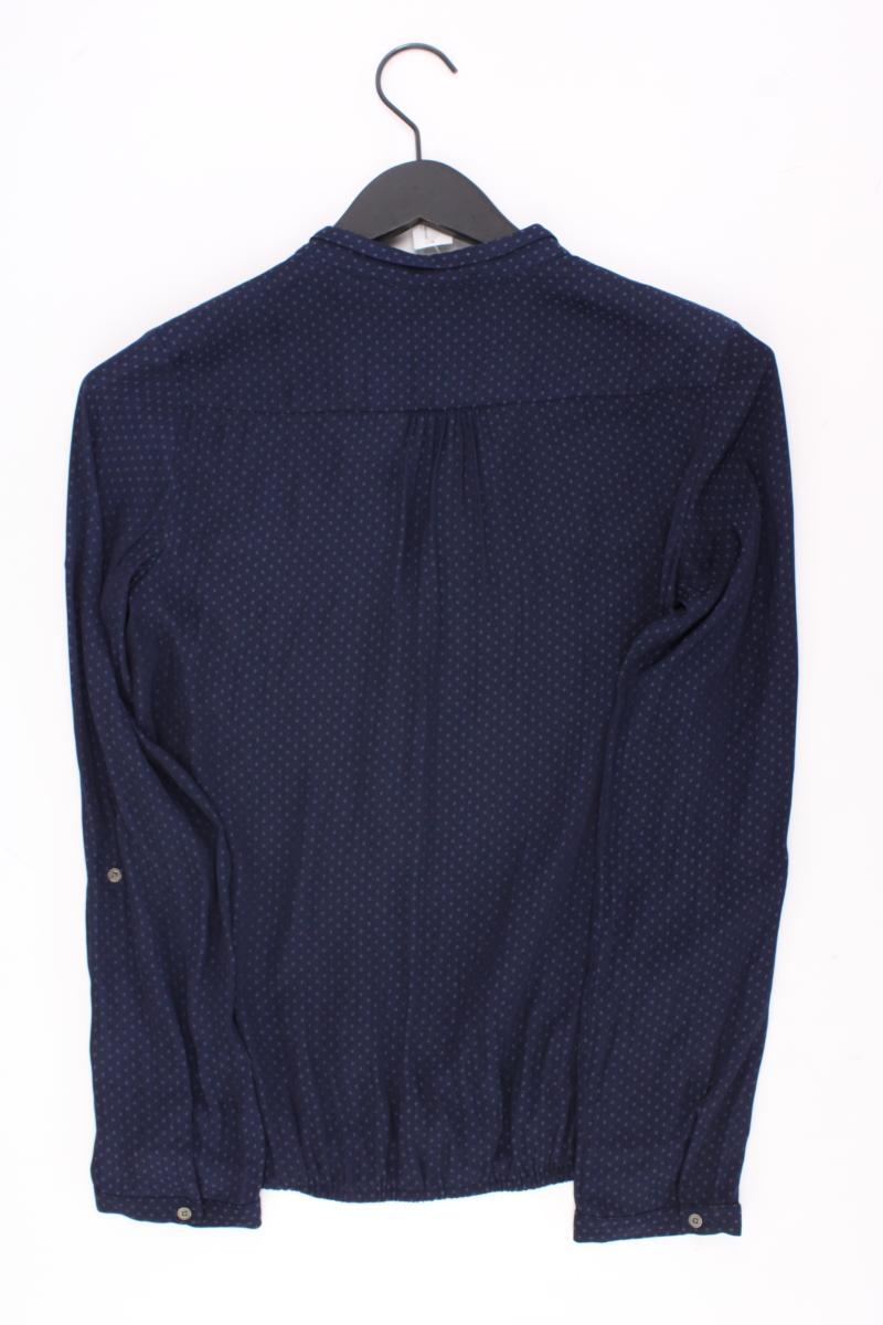 Esprit Langarmbluse Gr. 34 blau