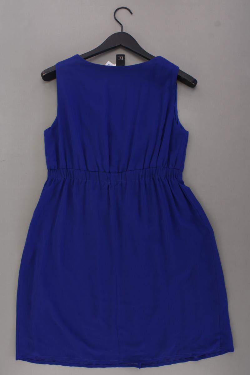 Best Connections Abendkleid Gr. 40 neuwertig Träger blau aus Viskose