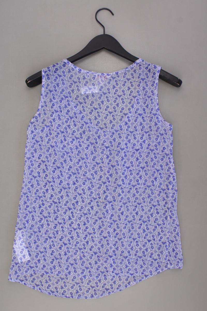Esprit Ärmellose Bluse Gr. 36 blau aus Polyester