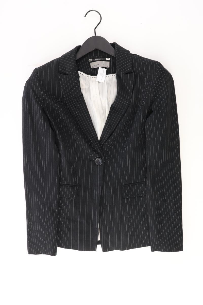 Vero Moda Blazer Gr. 36 gestreift grau aus Polyester