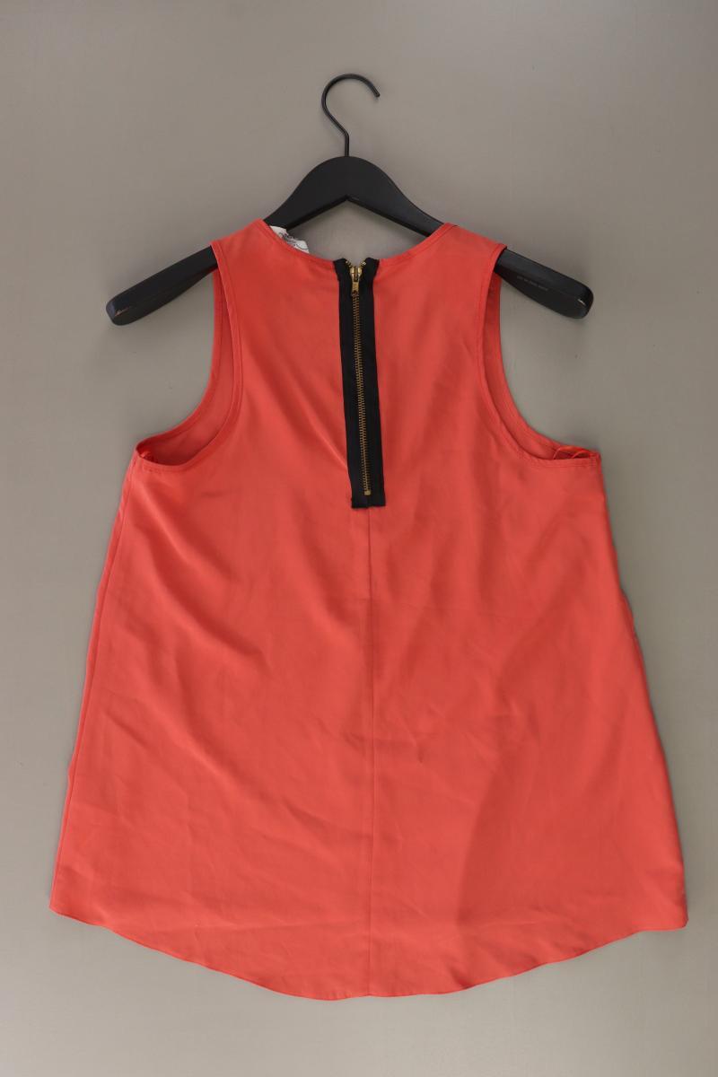 New Look Bluse lachsfarben Gr. 40 Ärmellos rosa aus Polyester