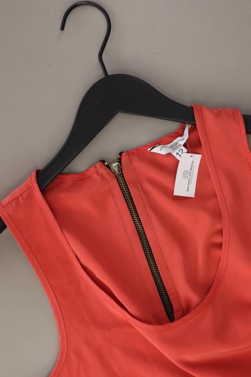 New Look Bluse lachsfarben Gr. 40 Ärmellos rosa aus Polyester