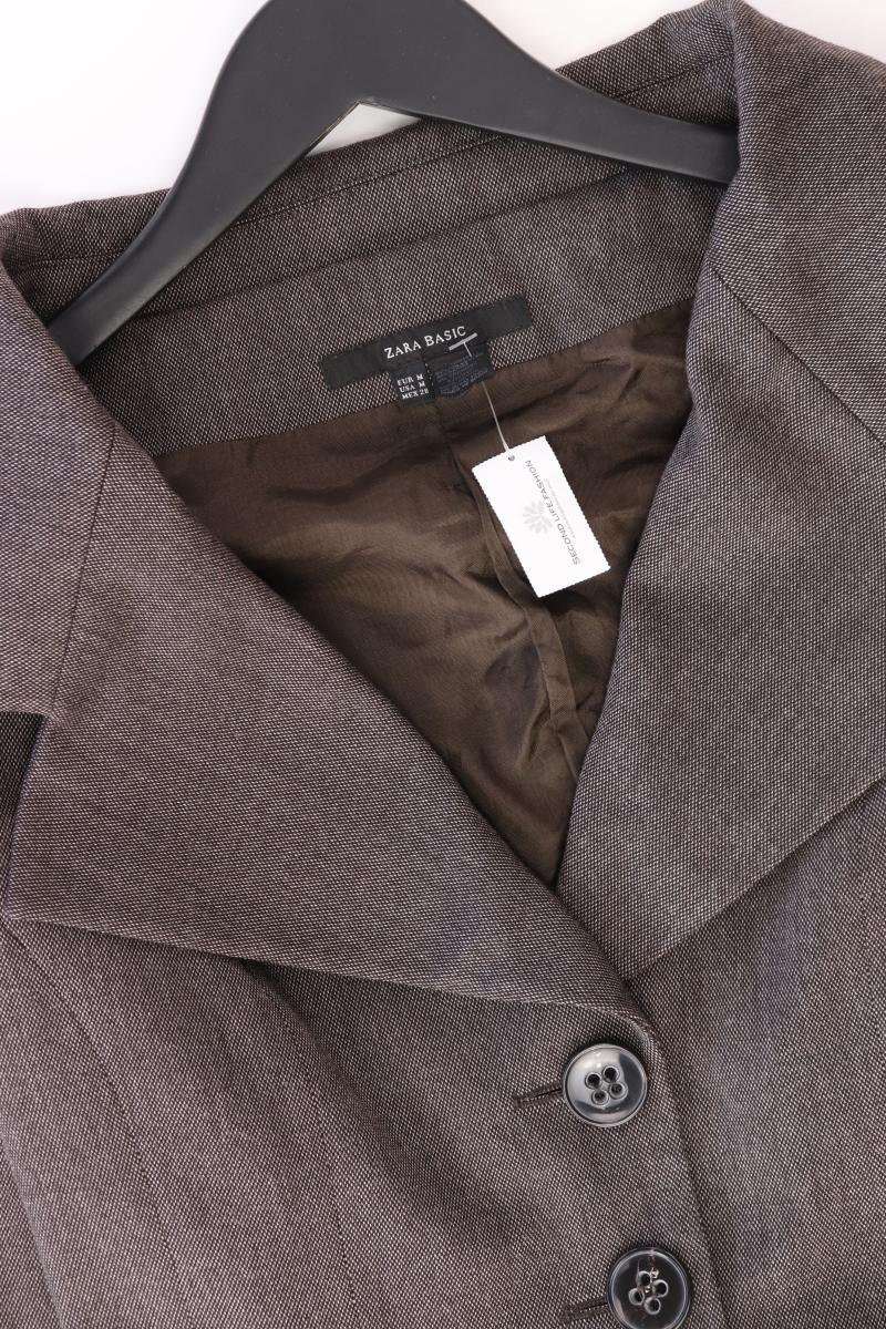 Zara Classic Blazer Gr. M braun aus Polyester