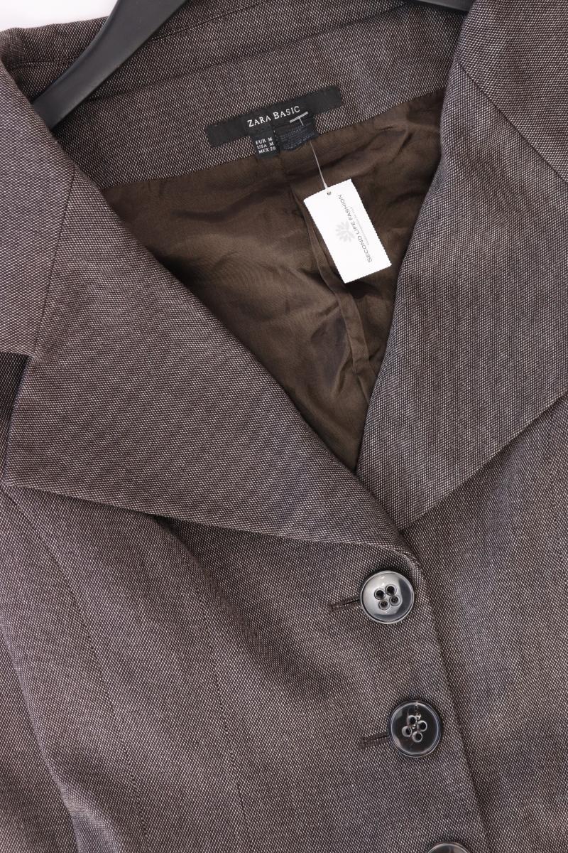 Zara Classic Blazer Gr. M braun aus Polyester