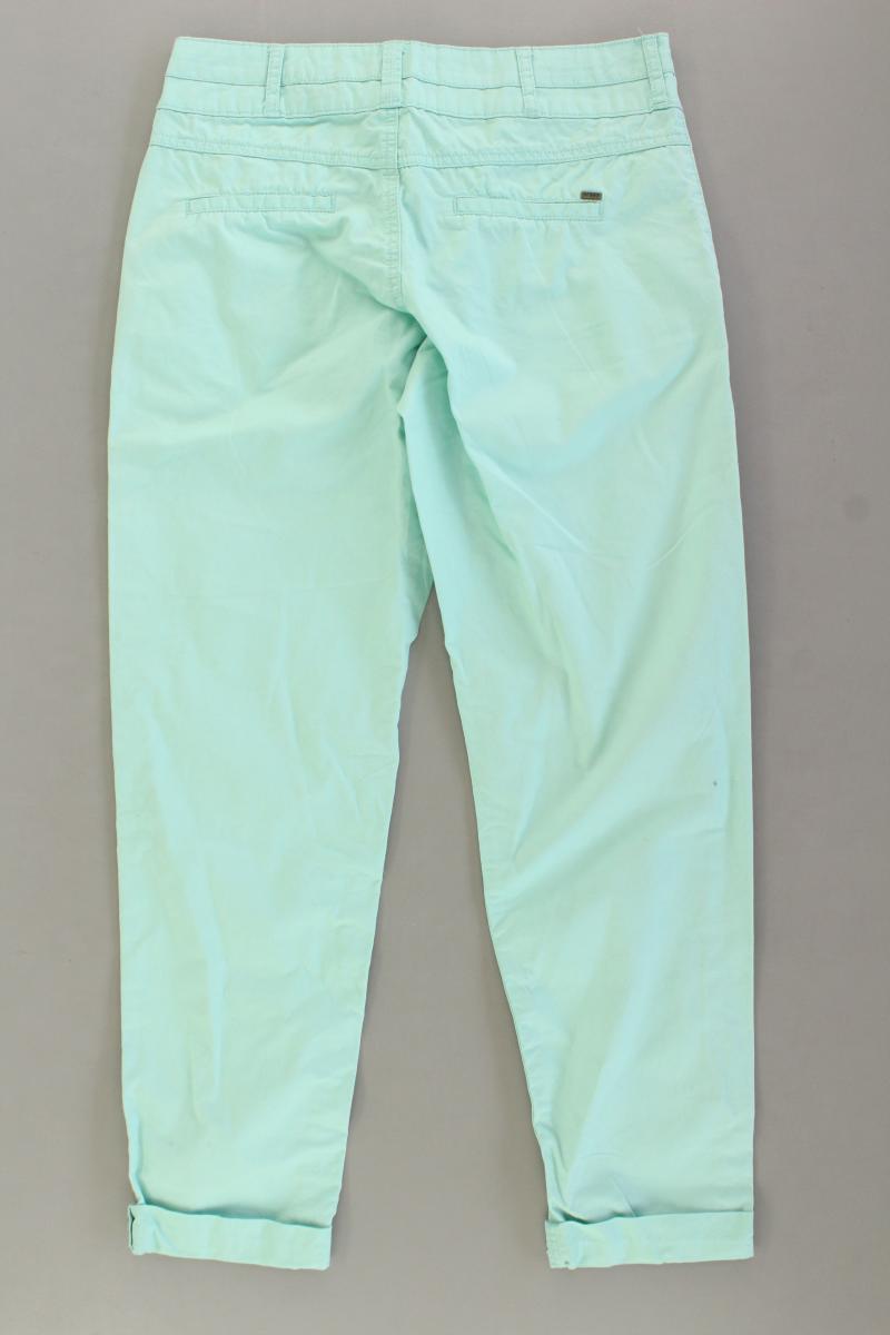 Orsay Chinohose Gr. 34 grün aus Baumwolle