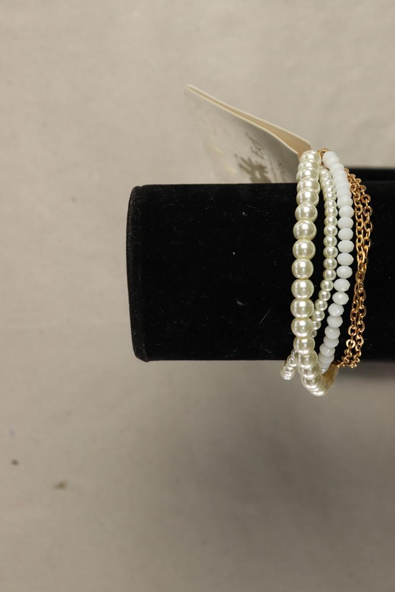 Clayre & Eef Armband neu mit Etikett weiß