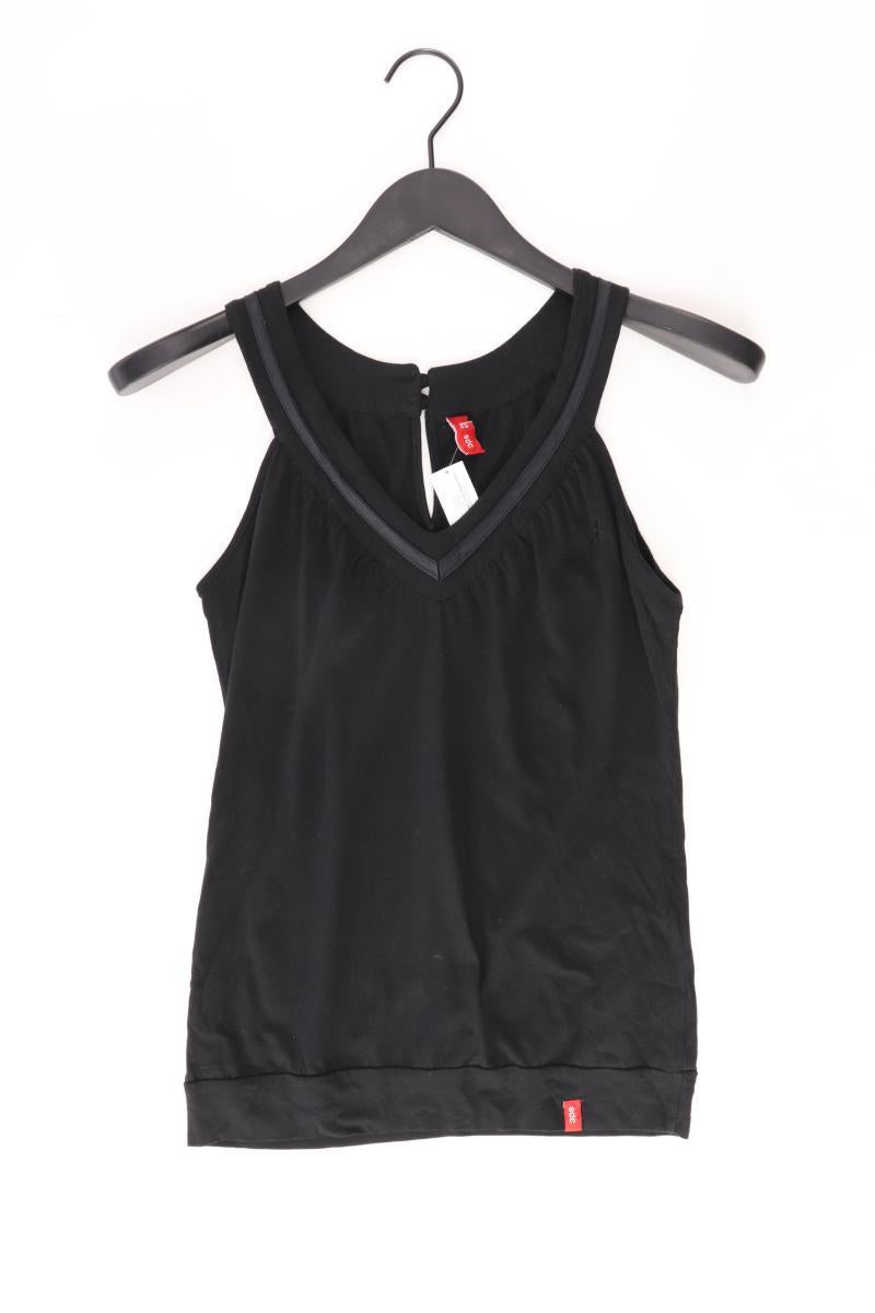edc by Esprit Trägertop Gr. XS schwarz aus Baumwolle