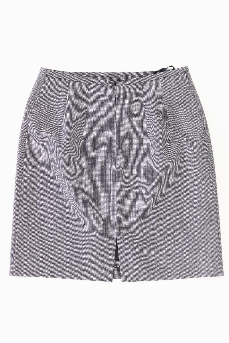 Montego Bleistiftrock Gr. 34 grau aus Polyester