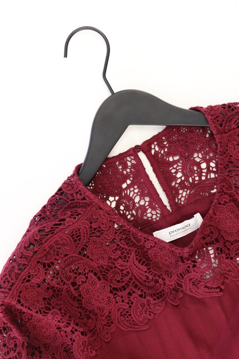 Promod Kleid Gr. 38 neu mit Etikett Langarm rot aus Viskose
