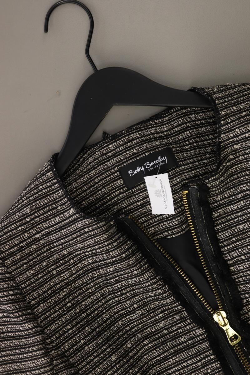 Betty Barclay Bouclé Jacke Gr. 36 neuwertig schwarz aus Polyester