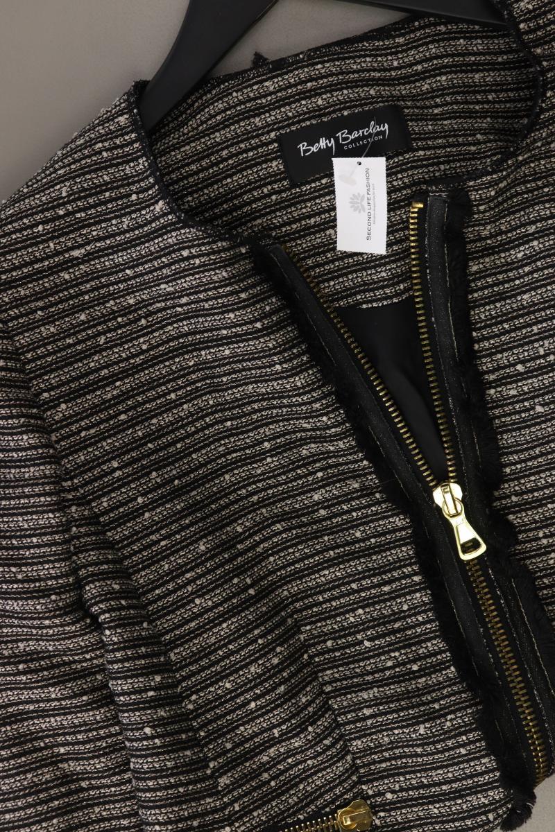 Betty Barclay Bouclé Jacke Gr. 36 neuwertig schwarz aus Polyester