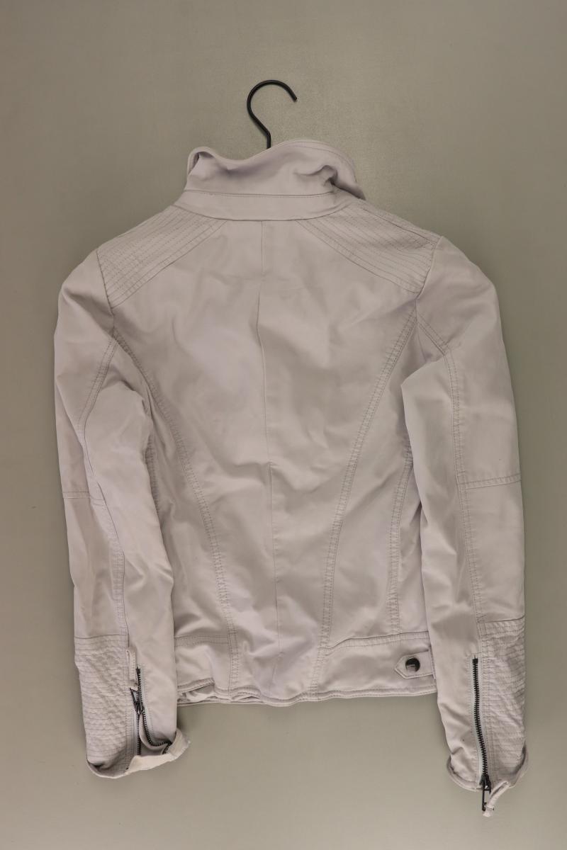 Street One Kunstlederjacke Gr. 36 creme aus Polyurethan