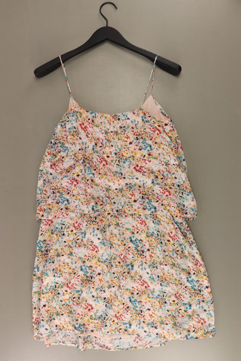Esprit Trägerkleid Gr. 34 mit Blumenmuster neuwertig mehrfarbig aus Viskose