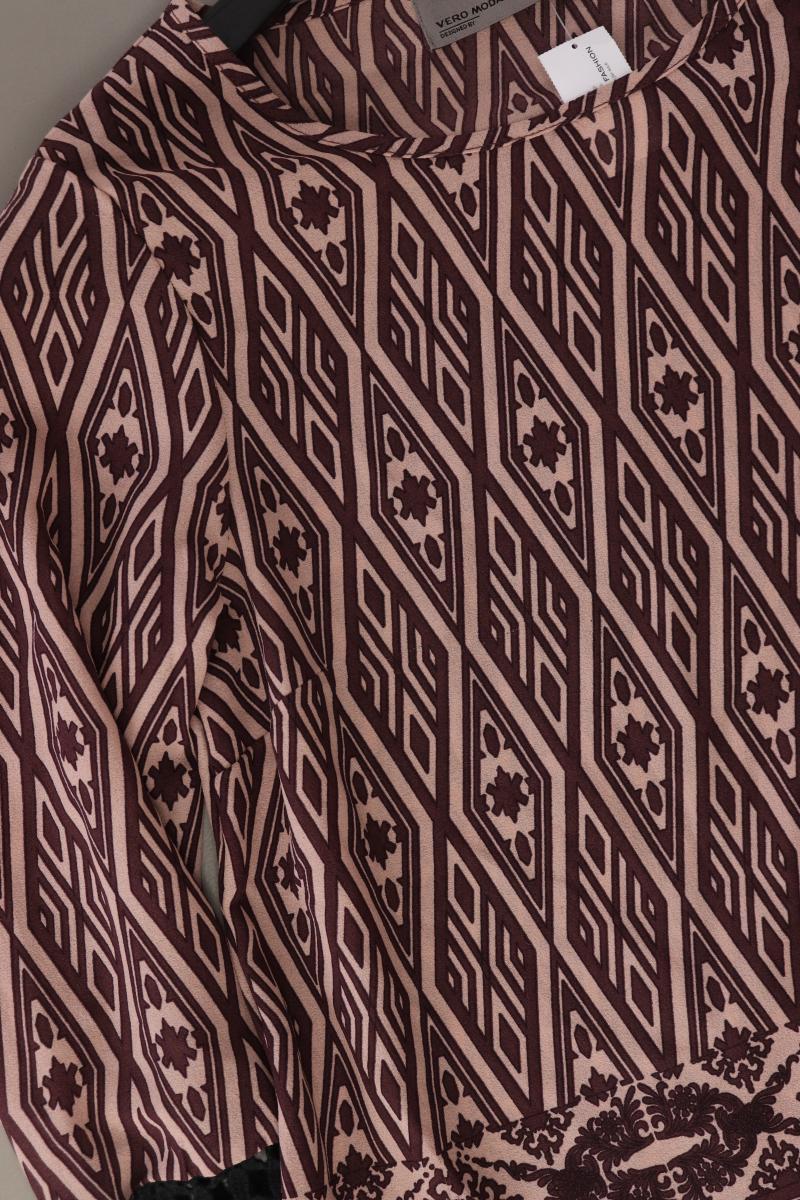 Vero Moda Bluse Gr. XS Langarm lila aus Polyester