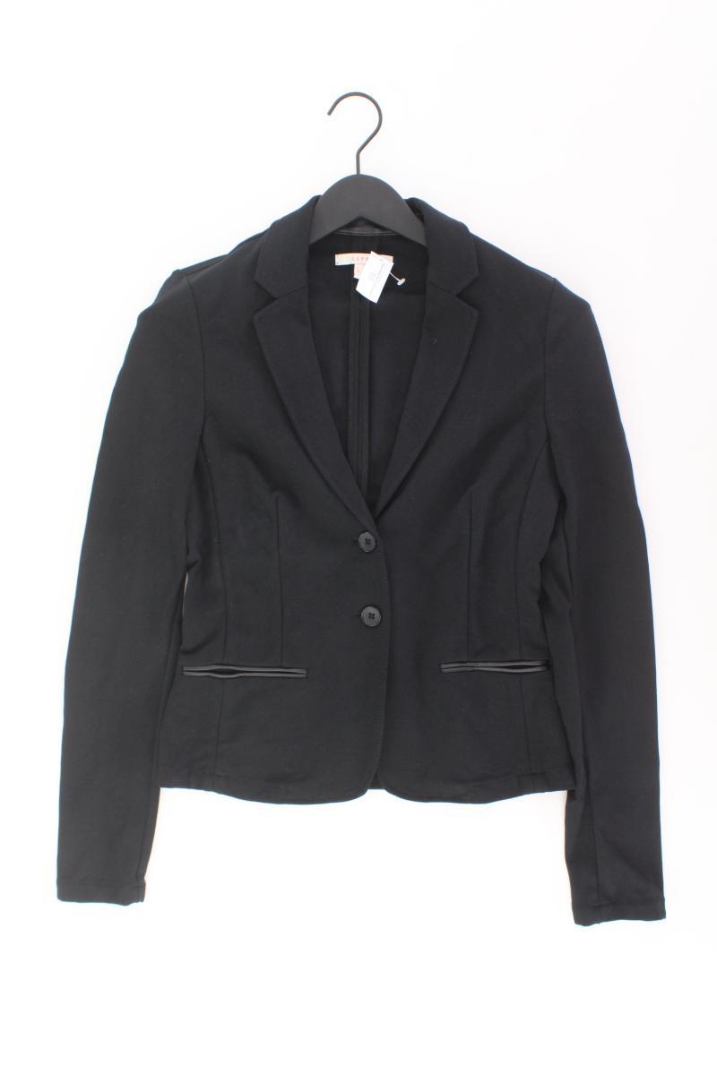 Esprit Blazer Gr. 38 schwarz aus Viskose