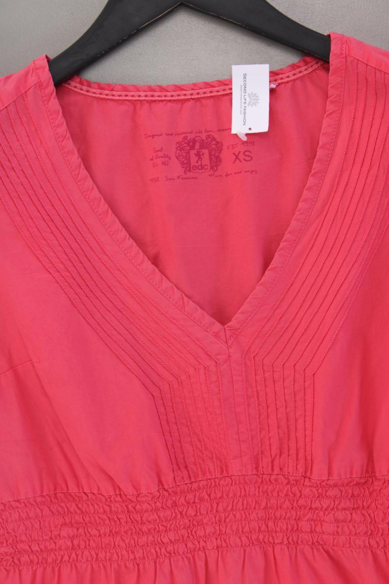 edc by Esprit Kurzarmbluse Gr. XS pink