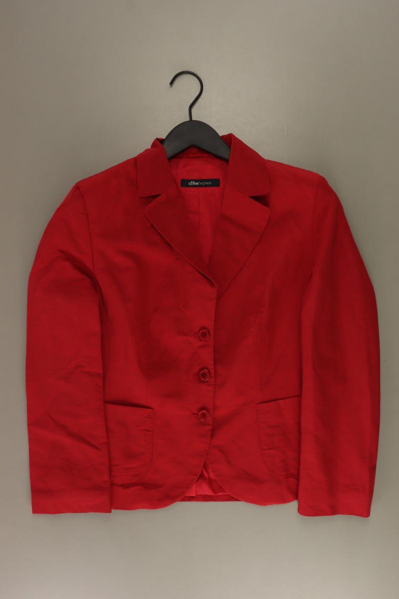 s.Oliver Regular Blazer Gr. 38 rot aus Polyamid