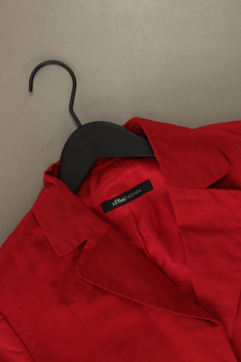s.Oliver Regular Blazer Gr. 38 rot aus Polyamid