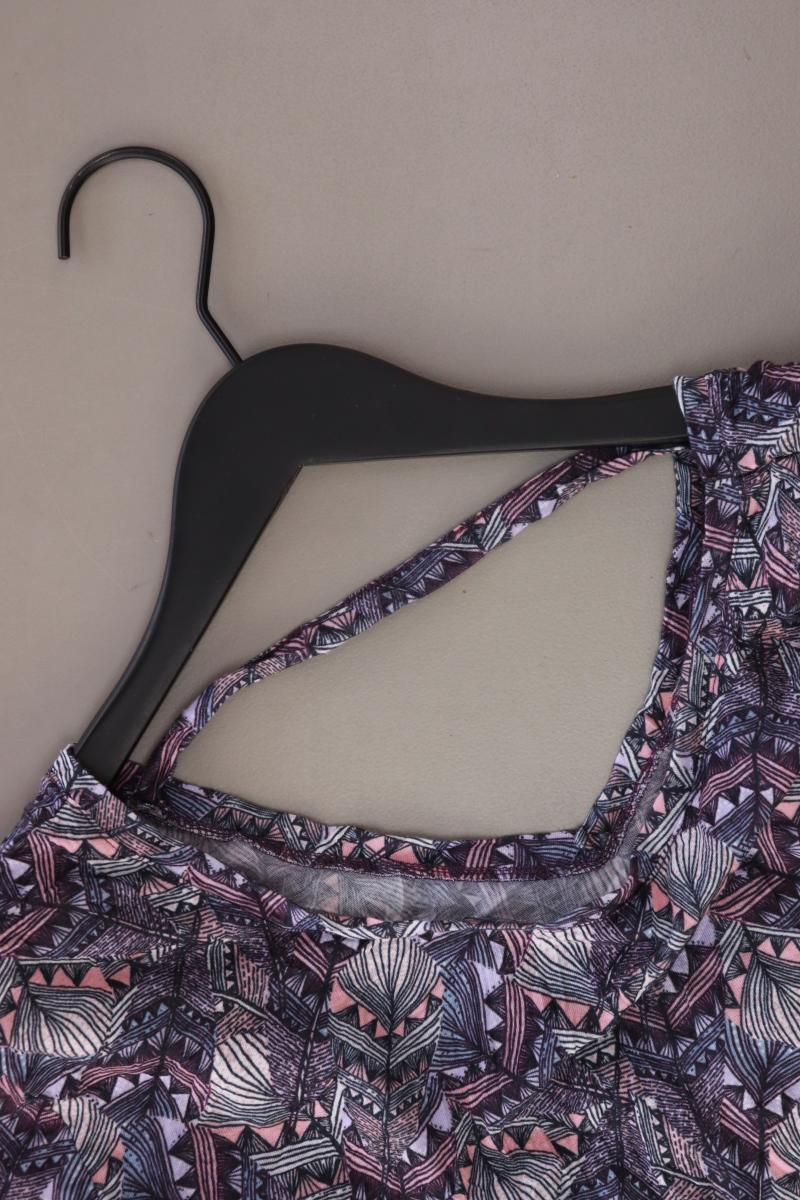 Street One T-Shirt Gr. 42 Kurzarm lila aus Polyester