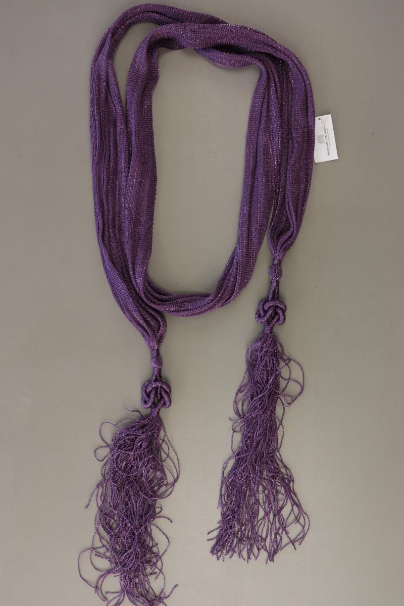 Tuch mit Glitzer lila