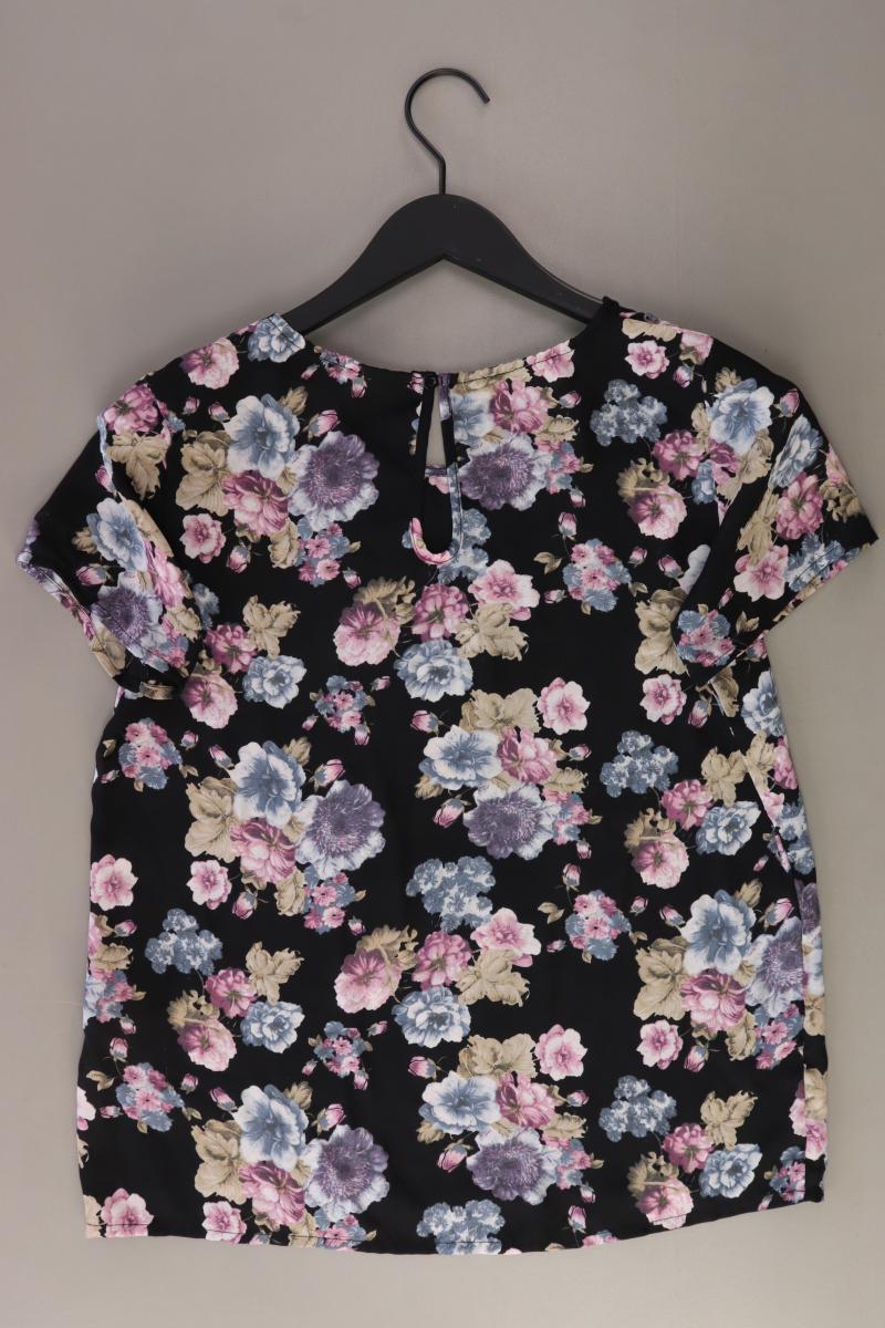 Only Kurzarmbluse Gr. XS mit Blumenmuster mehrfarbig aus Polyester