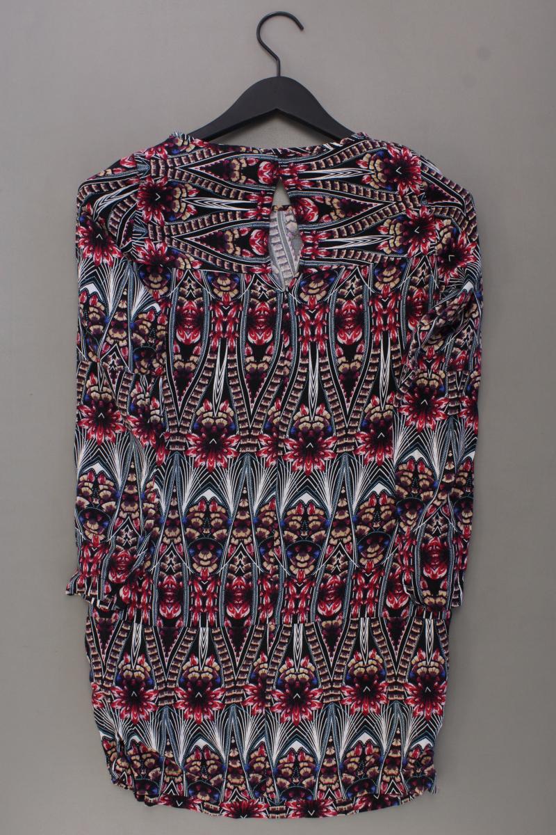 Vero Moda Minikleid Gr. XS mit Blumenmuster 3/4 Ärmel mehrfarbig aus Viskose
