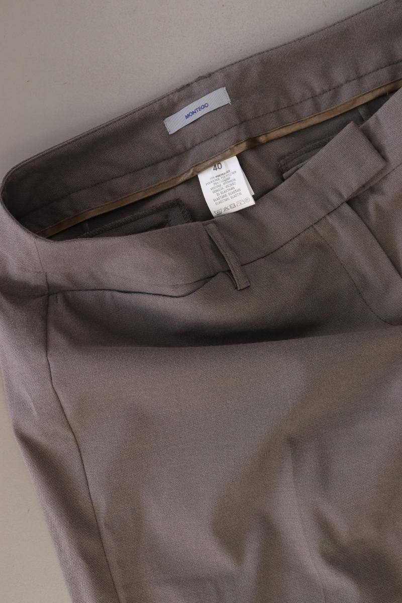 Montego Anzughose Gr. 40 braun aus Polyester