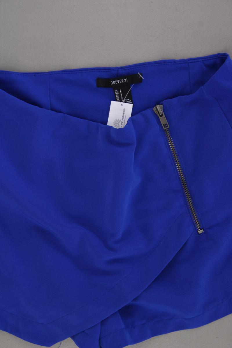 forever 21 Hotpants Gr. S blau aus Polyester