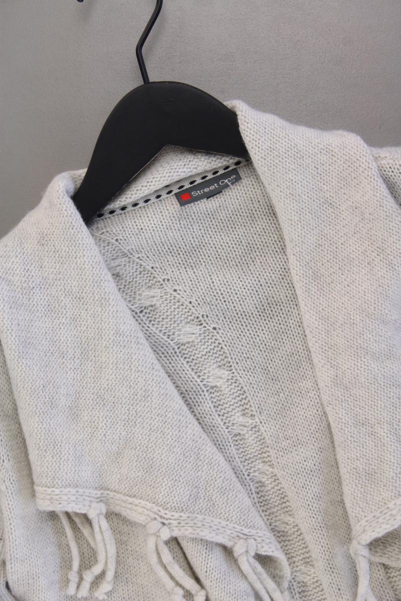Street One Strickjacke Gr. 34 Langarm creme aus Nylon