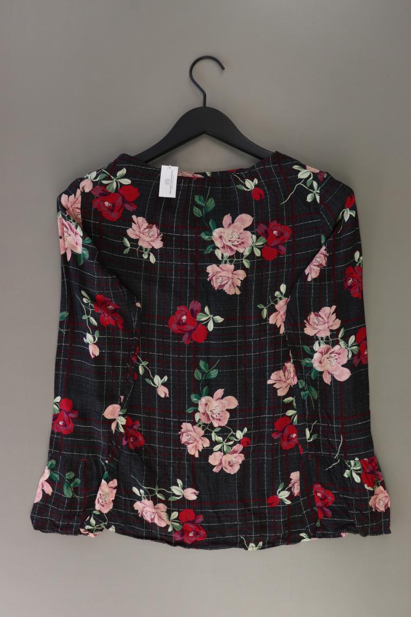 s.Oliver Bluse mit Blumenmuster Gr. 36 Langarm mehrfarbig aus Viskose