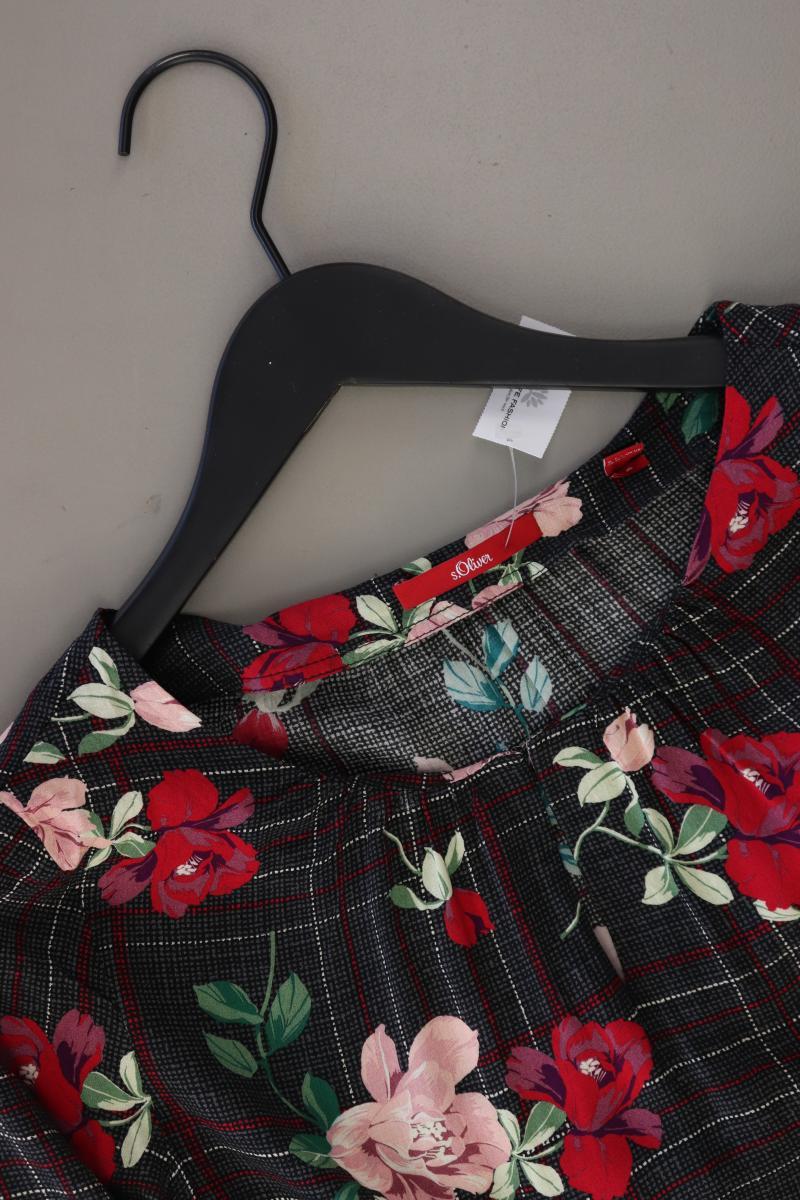 s.Oliver Bluse mit Blumenmuster Gr. 36 Langarm mehrfarbig aus Viskose