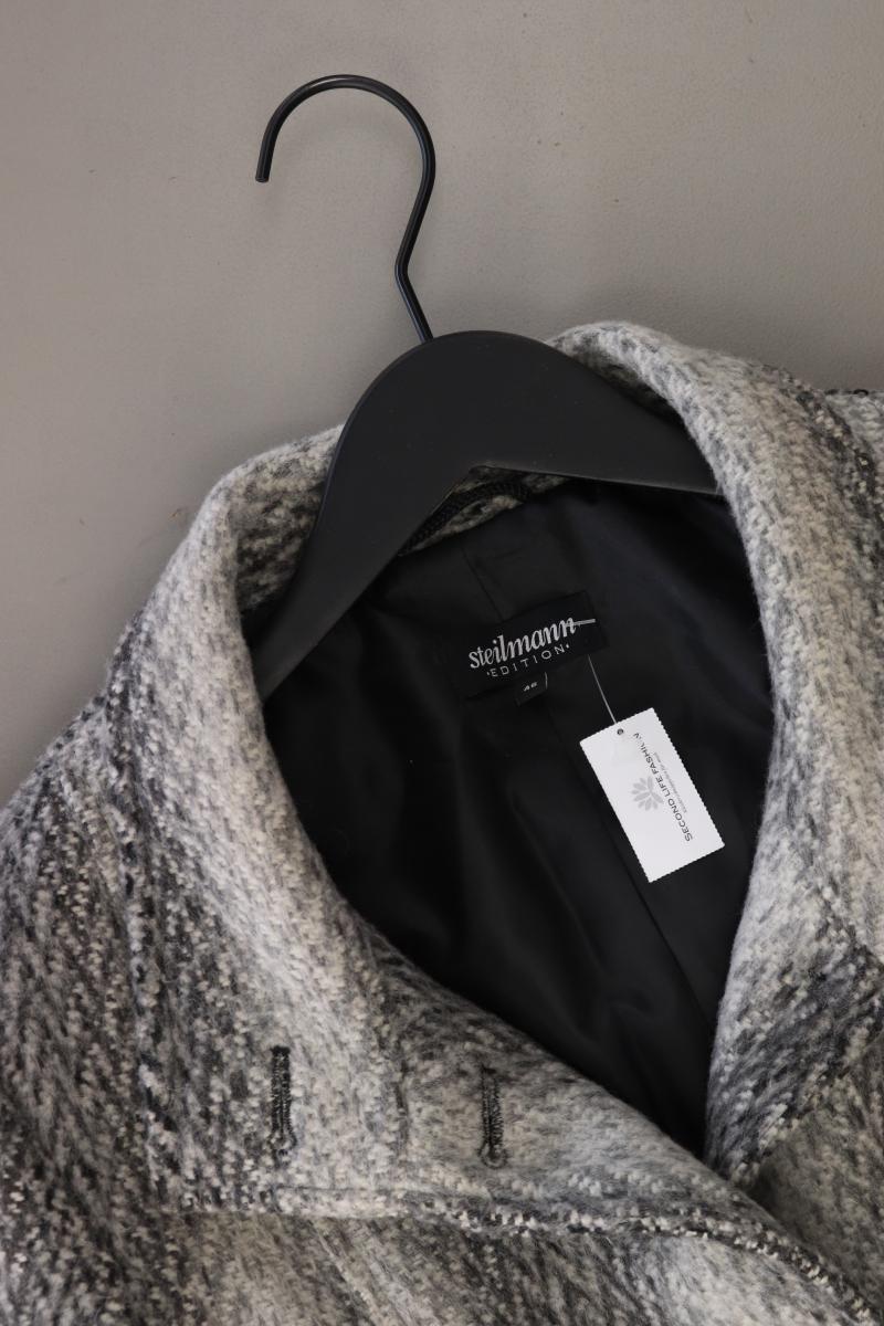 Steilmann Wollmantel Gr. 46 grau