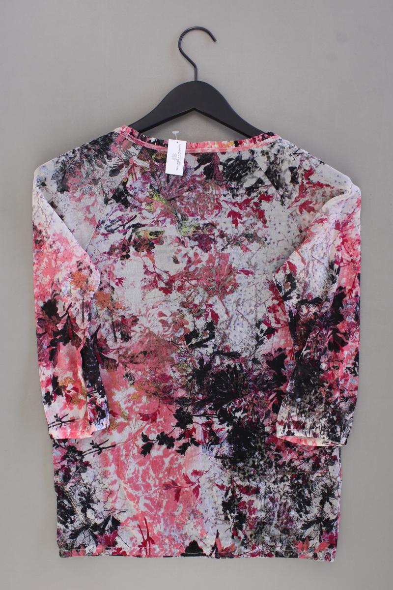 s.Oliver Rüschenbluse Gr. 36 3/4 Ärmel mehrfarbig aus Polyester